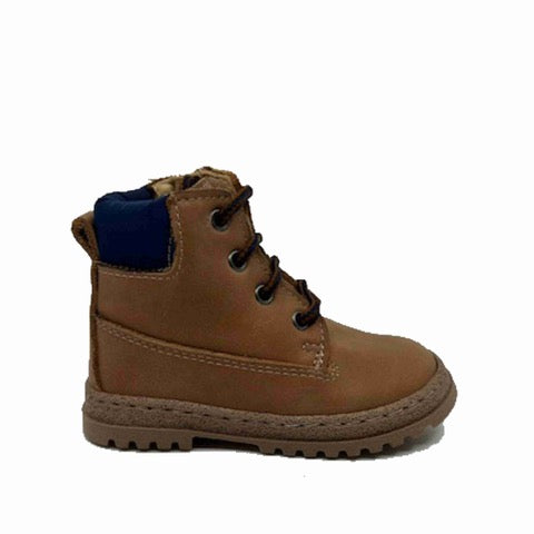 Bottes à lacets Brilla marron