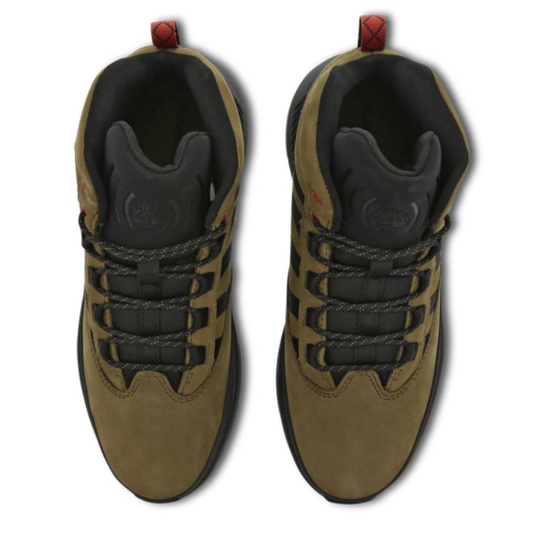 Baskets à lacets Timberland Olive
