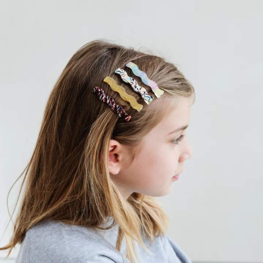 'Wavy acetate' haarspeldjes
