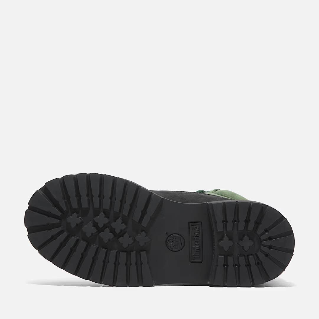 Bottes à lacets imperméables Timberland noires/vertes