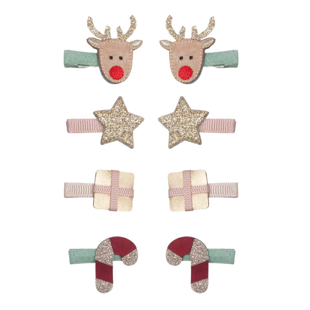 'Christmas Mini Clips' haarspeldjes