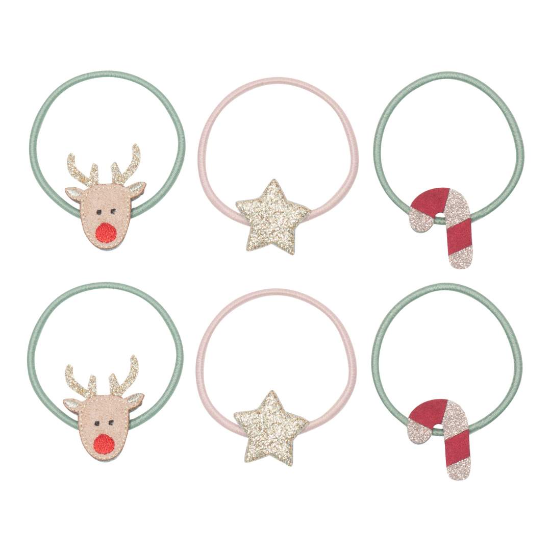 Kerst haarelastiekjes