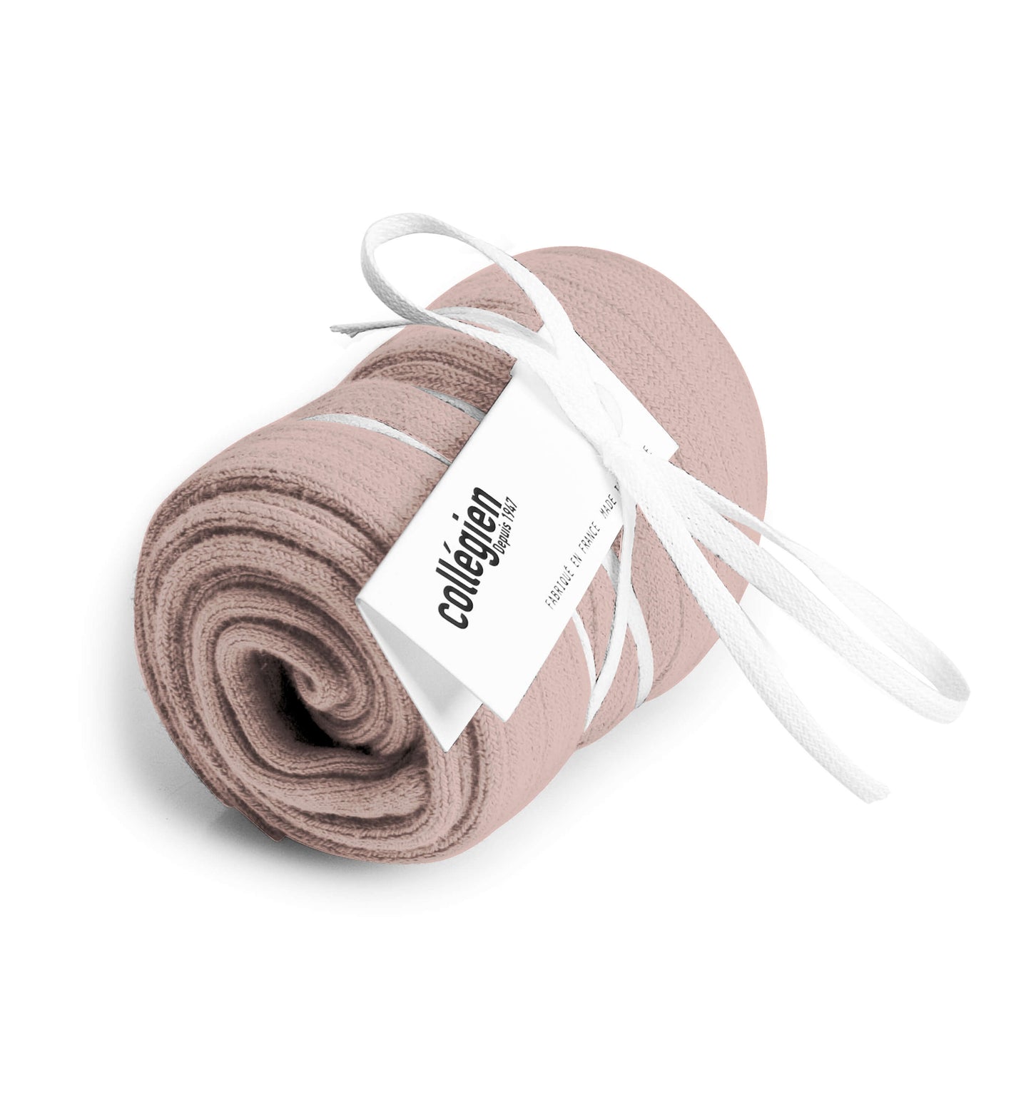 Chaussettes Hautes Collégien Vieux Rose