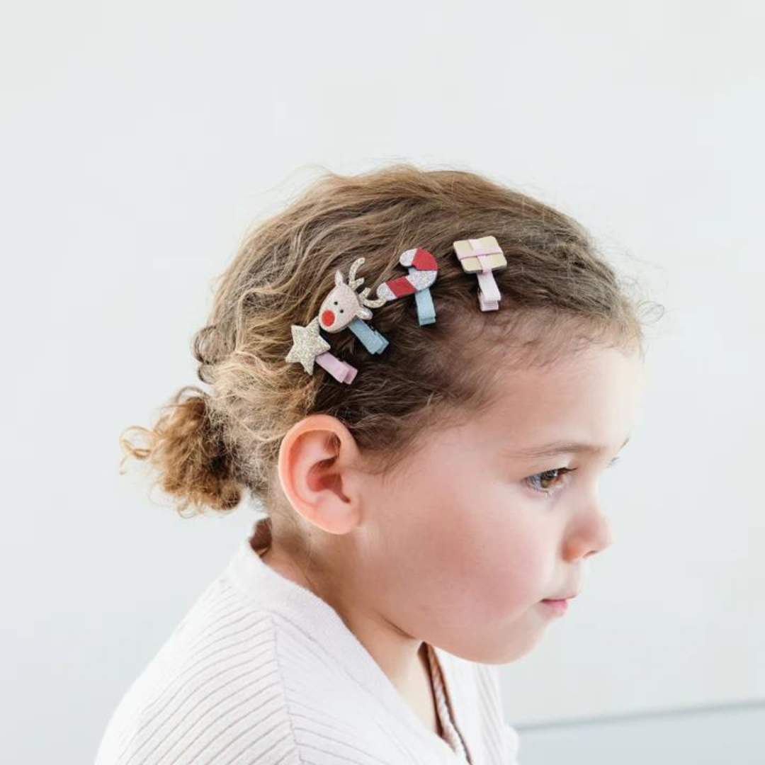 'Christmas Mini Clips' haarspeldjes