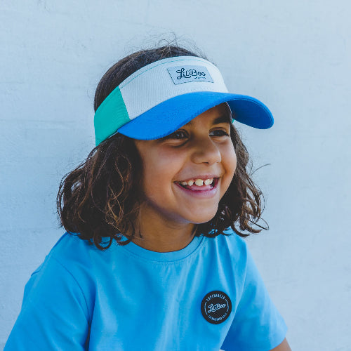 lil'boo zonneklep blauw