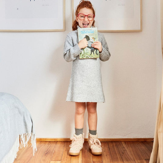 LMDI Winterboots Roze/Teddy