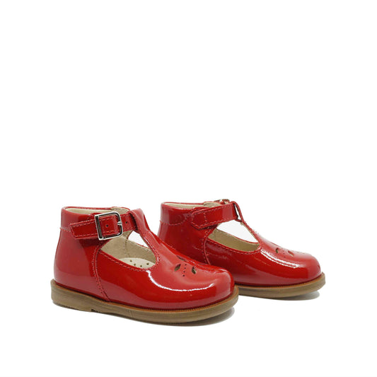 Beberlis Mary-Jane Rood Lakleder