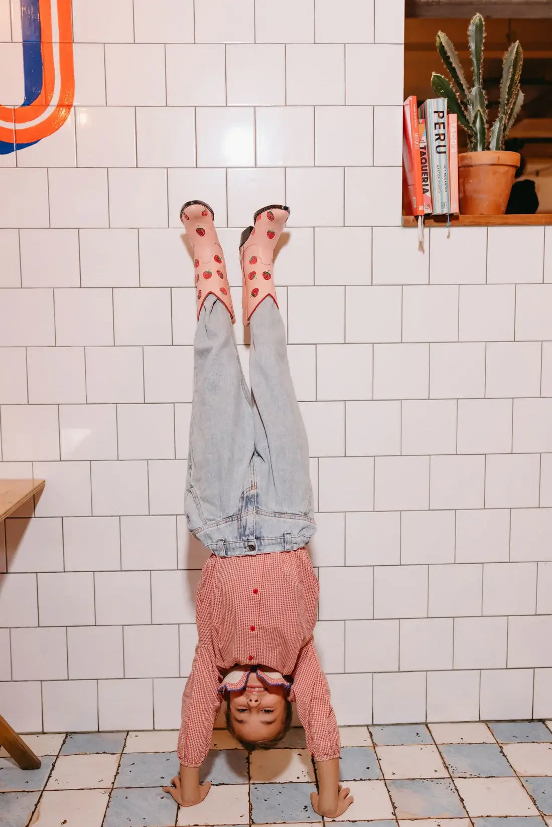 Bootstock Western Boots Berries Pink