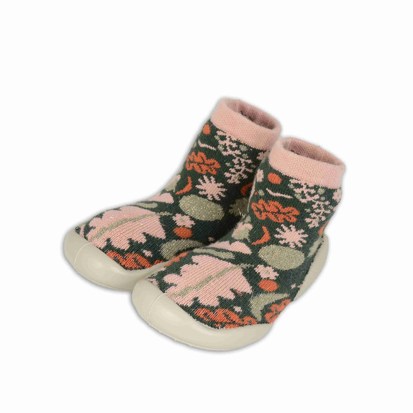 Chaussons Collégien 'Nuages' Bleu