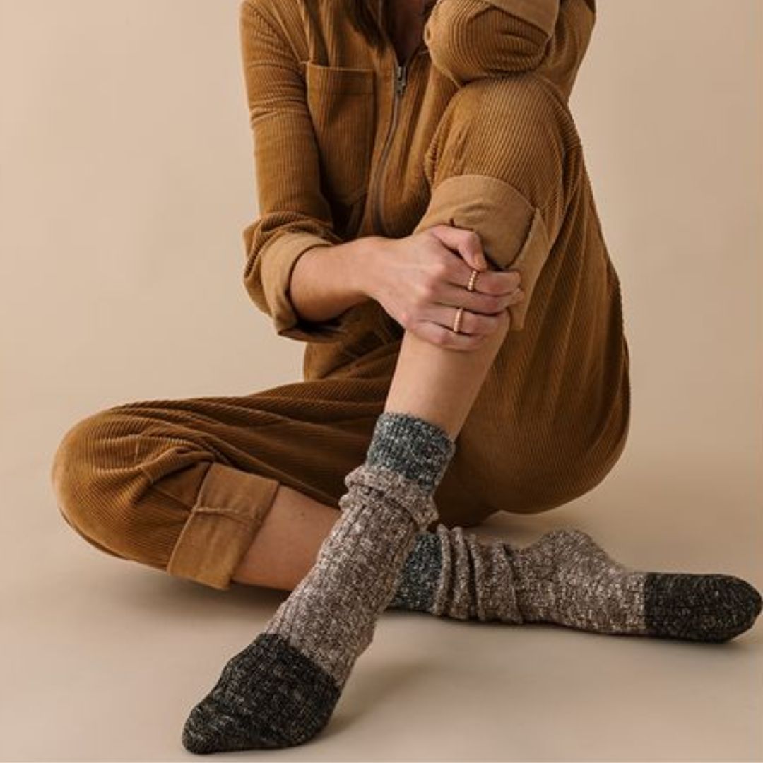 Mi-bas Collégien Joséphine Vieux Rose