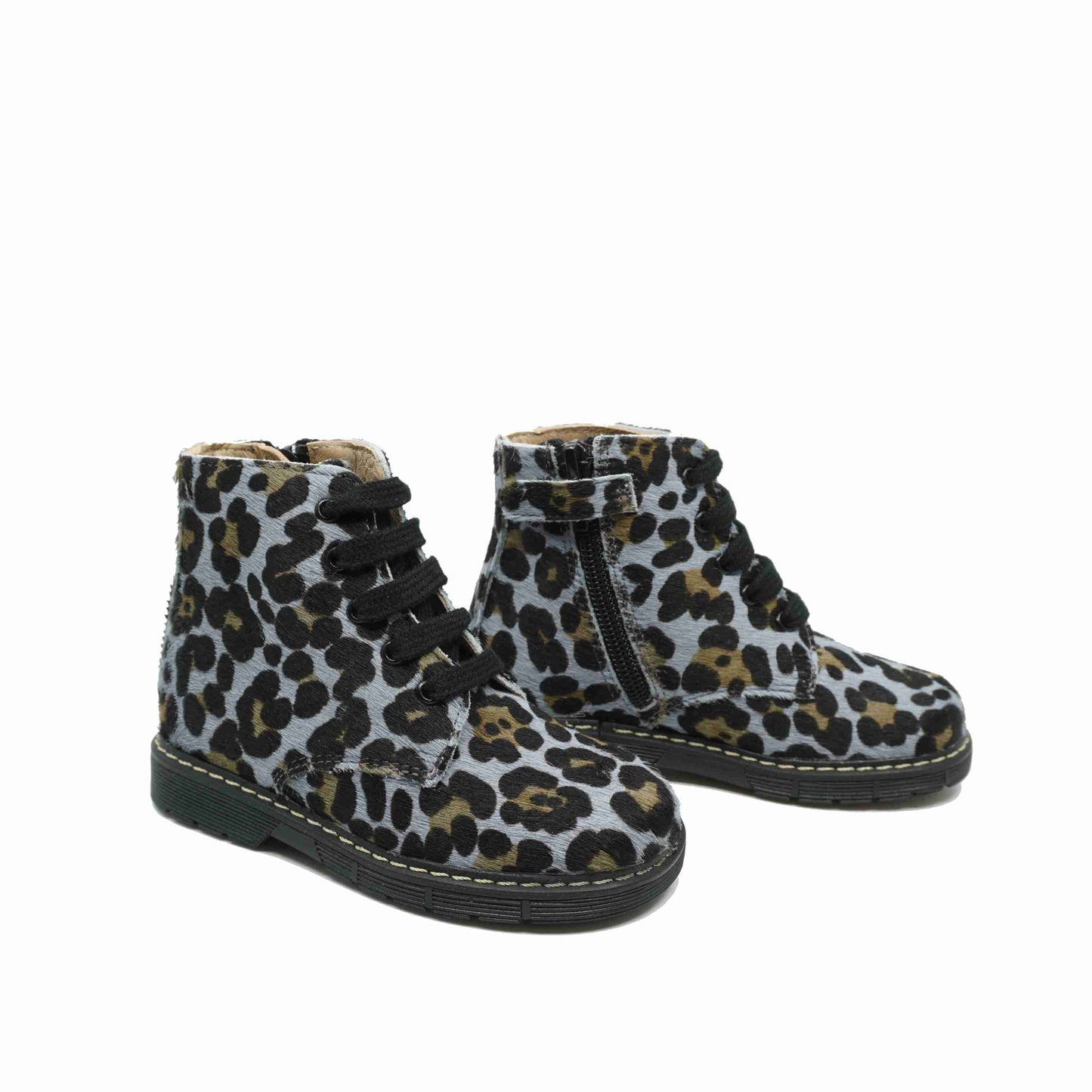 Bottes à lacets Confetti Leopard