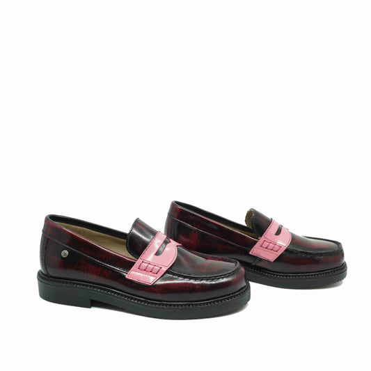 Mocassins Confetti Bordeaux