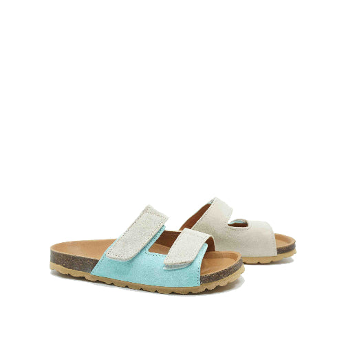 eli birkenstock sandalen met 2 banden