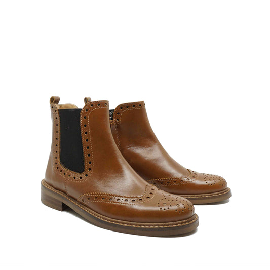 Eli Chelsea Boots Cognacbruin