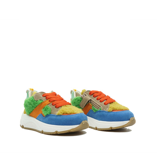 Fiorita Baskets Multicolor Teddy Blauw