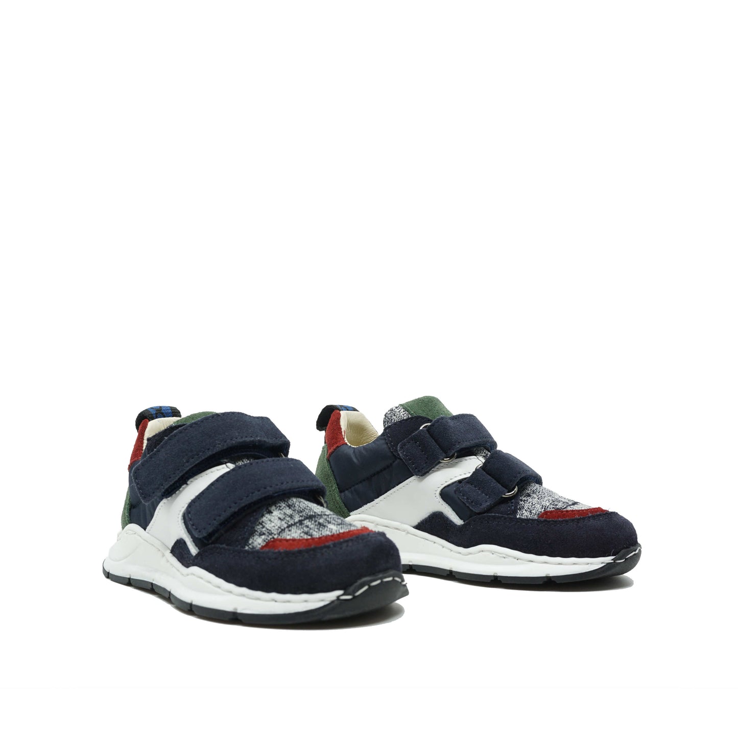 Fiorita Baskets Velcro Navy Multicolor
