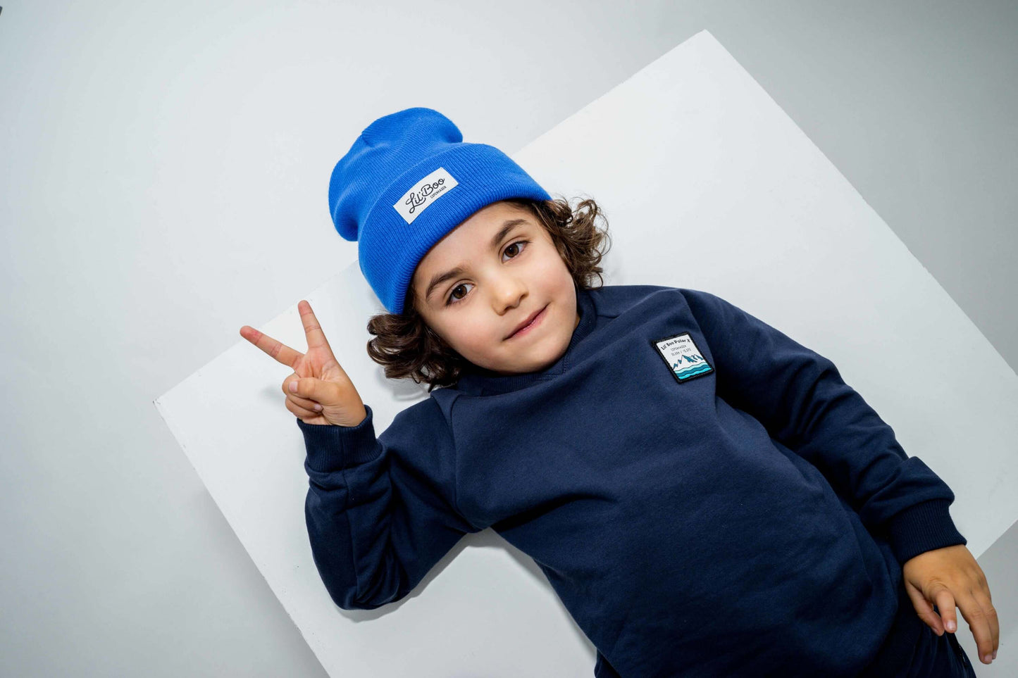 Lil'Boo Classic Beanie - Kobaltblauw