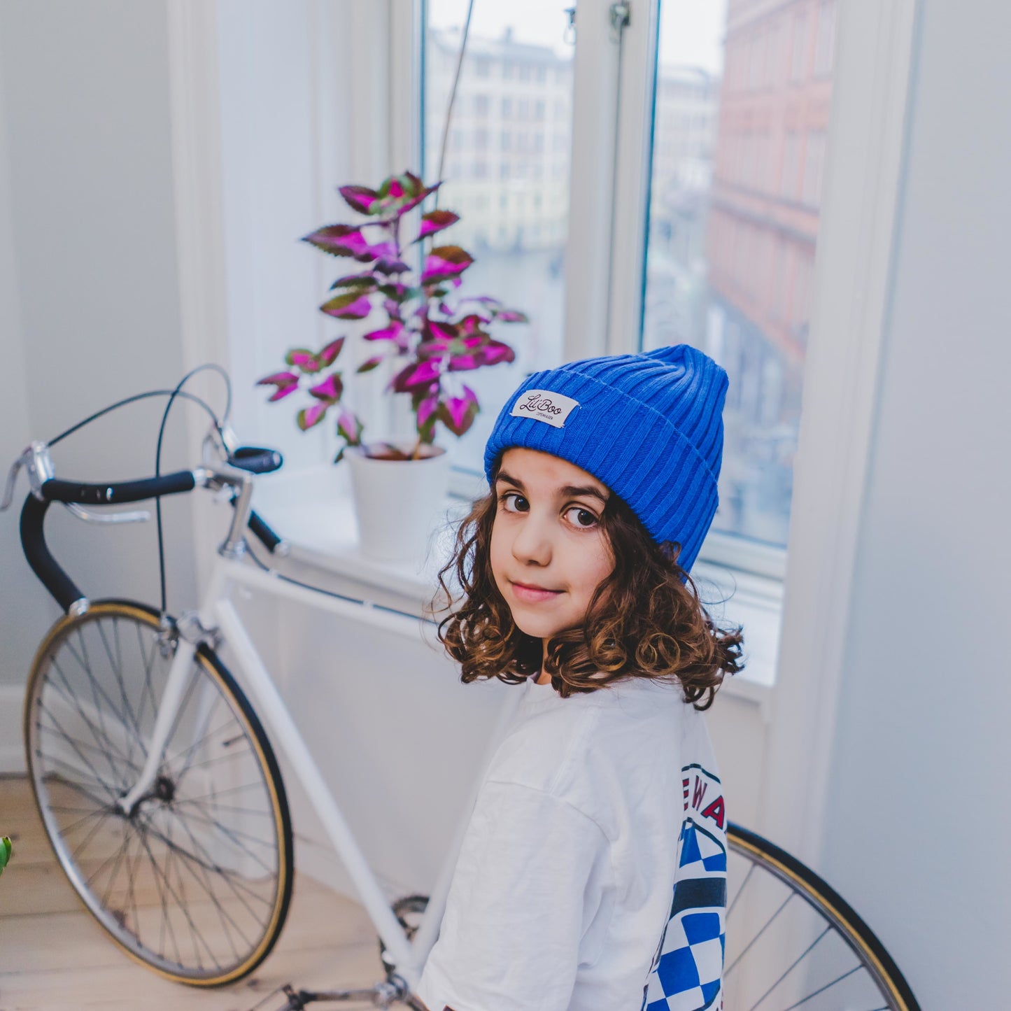 Lil'Boo Rib Beanie - Kobaltblauw