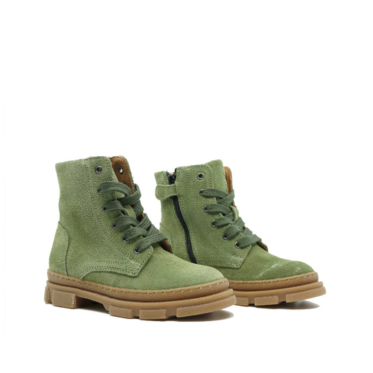 Bottes à lacets Nörvik vertes