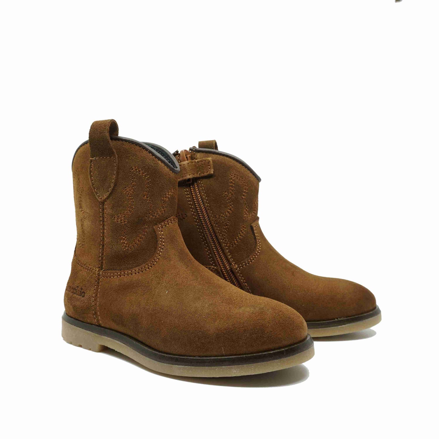 Bottes western tendance marron