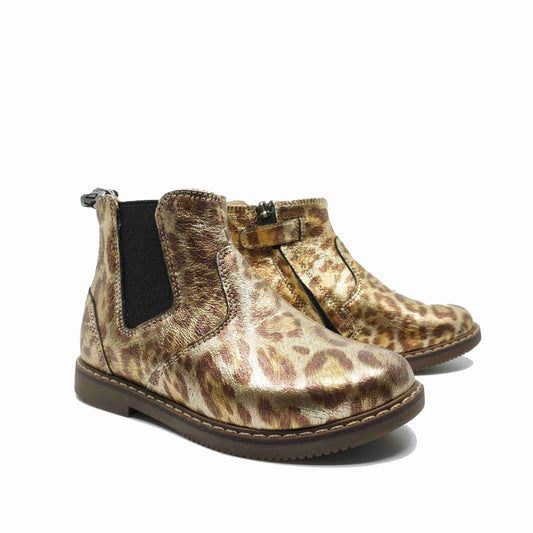Bottines Pom d'Api Léopard