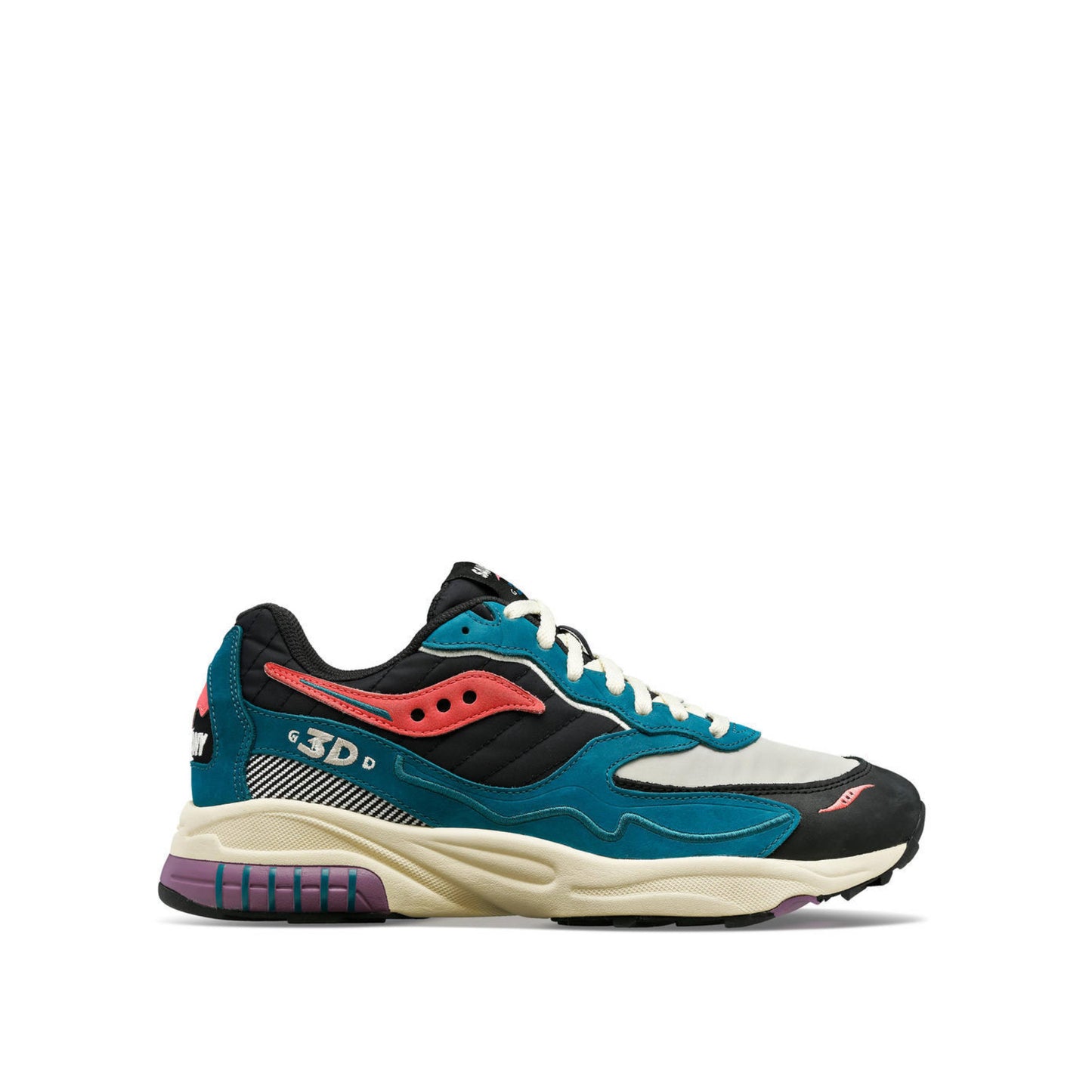 Saucony Sneaker 3D Grid Hurricane Green/Black Midnight Swimming Pack
