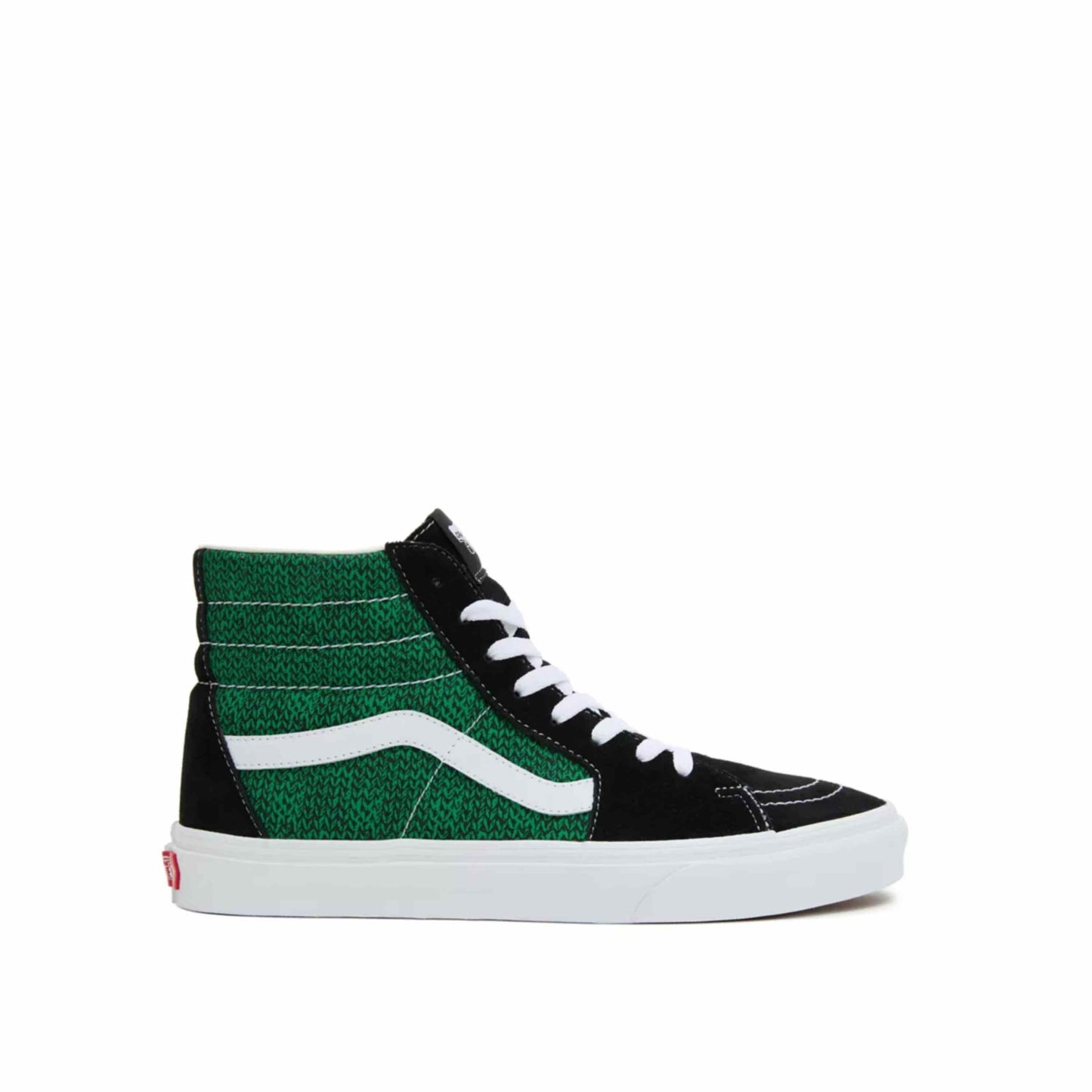 vans hi zwart groen