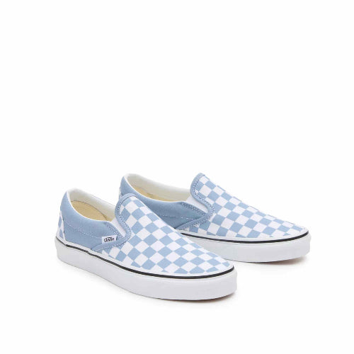 vans light blue checkerboard