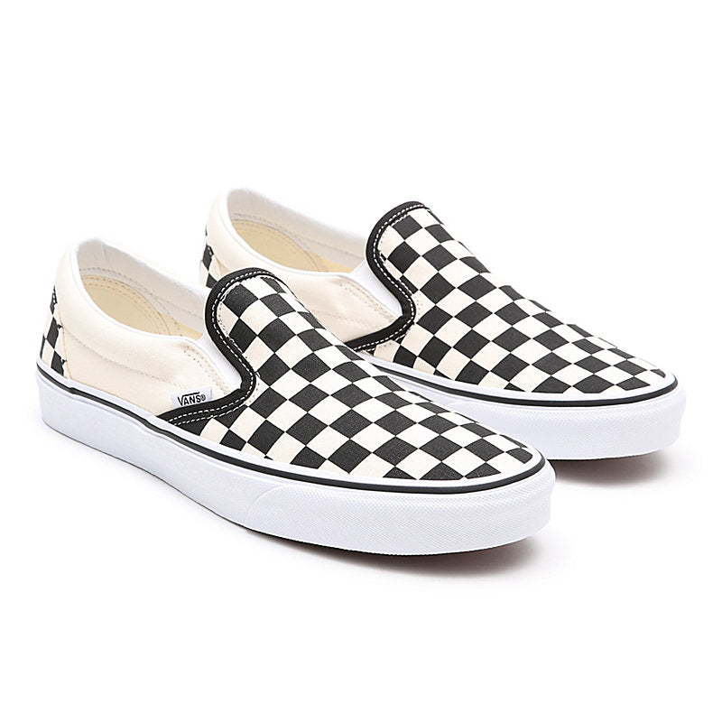 Vans UY Classic Slip-On Checkerboard Zwart/Wit (maat 35-39)