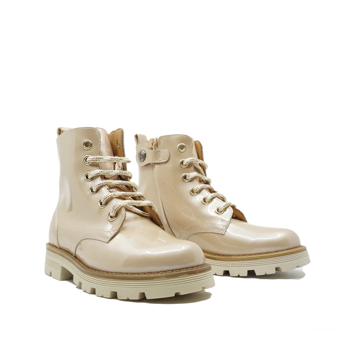 Zecchino d'Oro Bottines À Lacets Rose