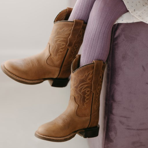 bootstock bruine westernlaarzen