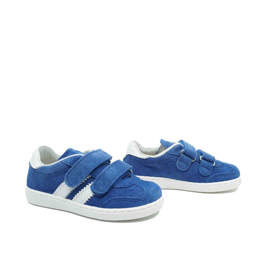 Baskets Brilla Velcro Bleu