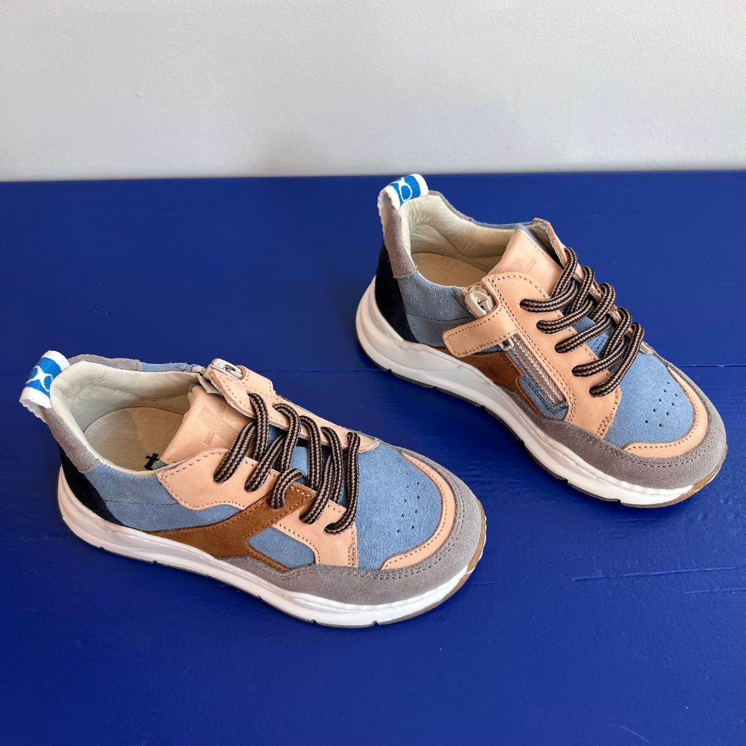 Fiorita Sneakers Denimblauw