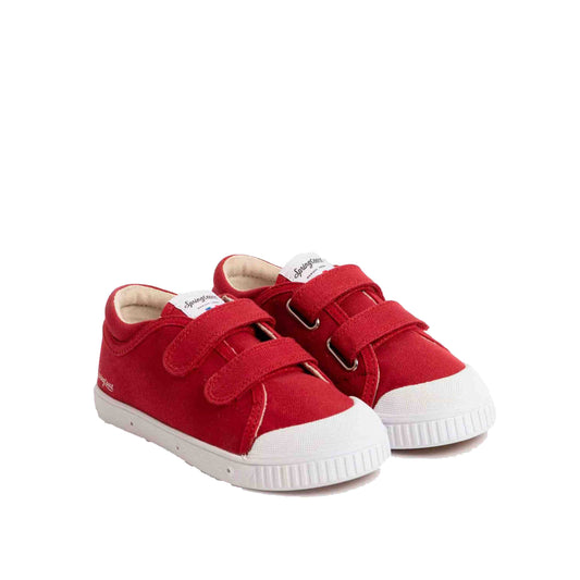 Spring Court Canvasschoenen Rood
