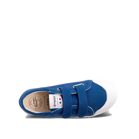 Spring Court Canvasschoenen Blauw
