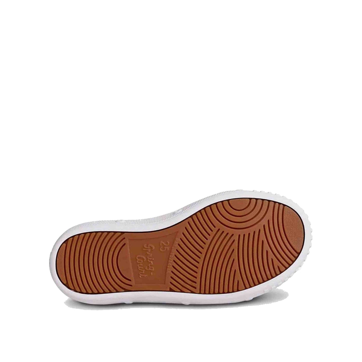 Chaussures Spring Court en toile vertes