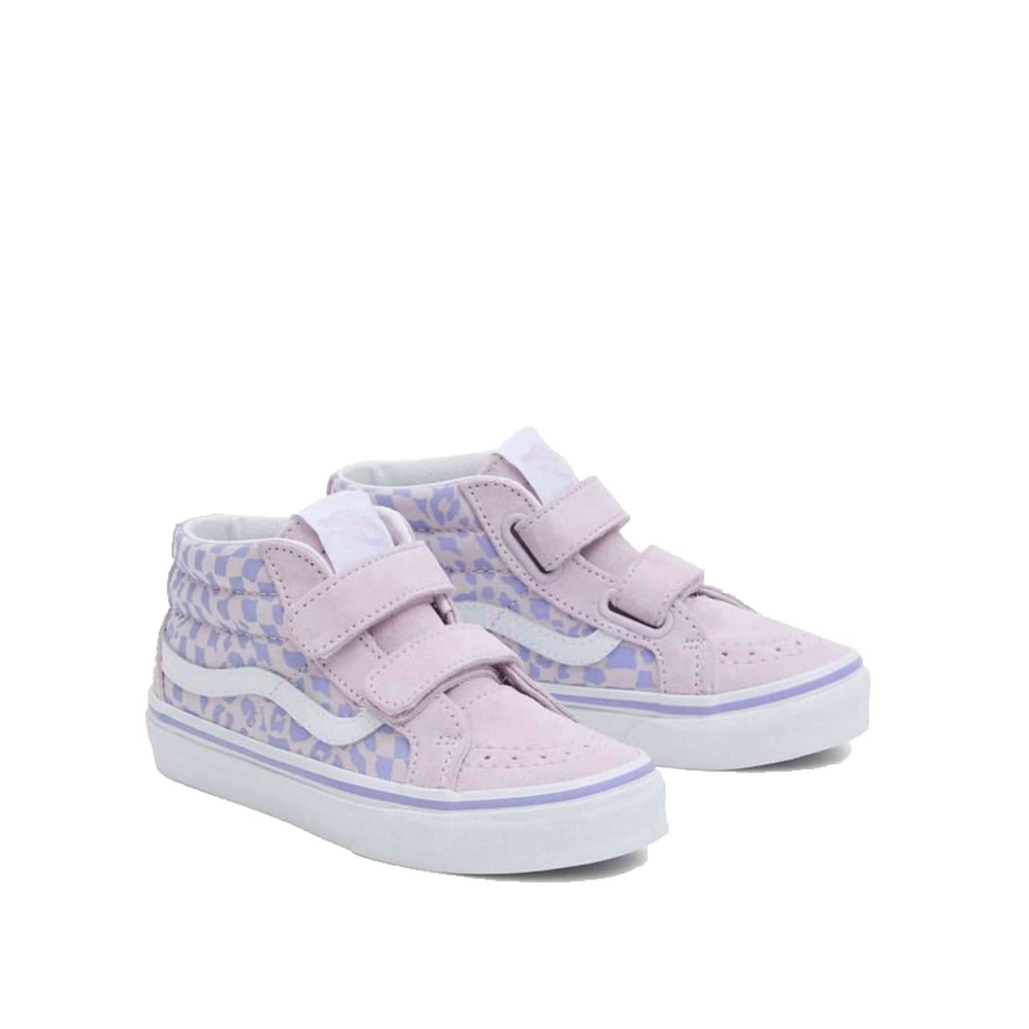 Vans Velcro Sneakers UY SK8-Mid Reissue V Leopard Pop Purple (27-34)