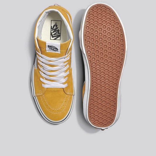 vans hoge gele sneakers
