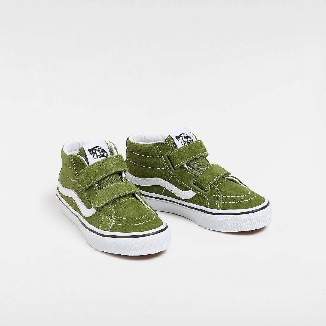 vans velcro pestogroen
