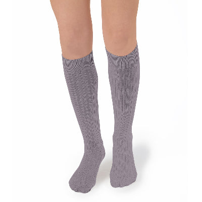 Mi-bas Collégien Lavande