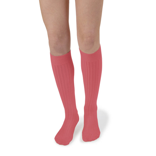 Chaussettes Collégien Rose Litchi