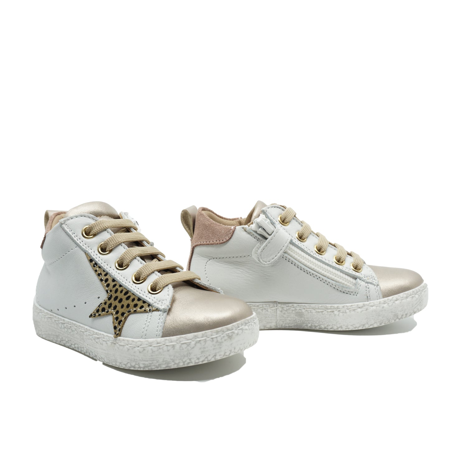 Brilla Baskets Wit met ster in dierenprint