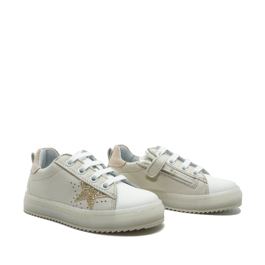 Baskets Brilla Blanc/Beige