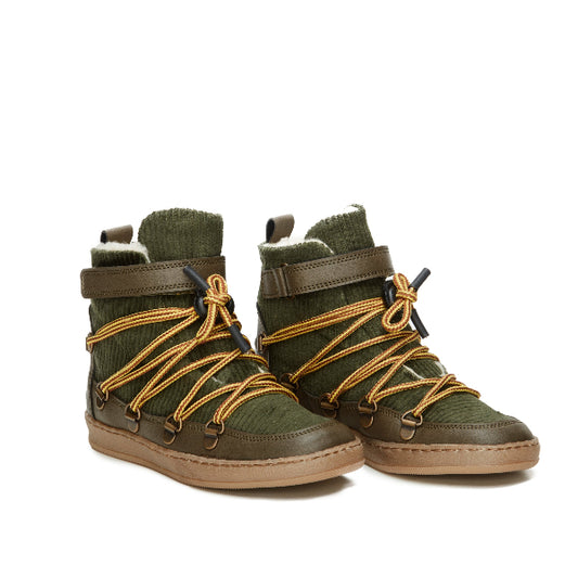 Bear & Mees Winterboots Corduroy Army