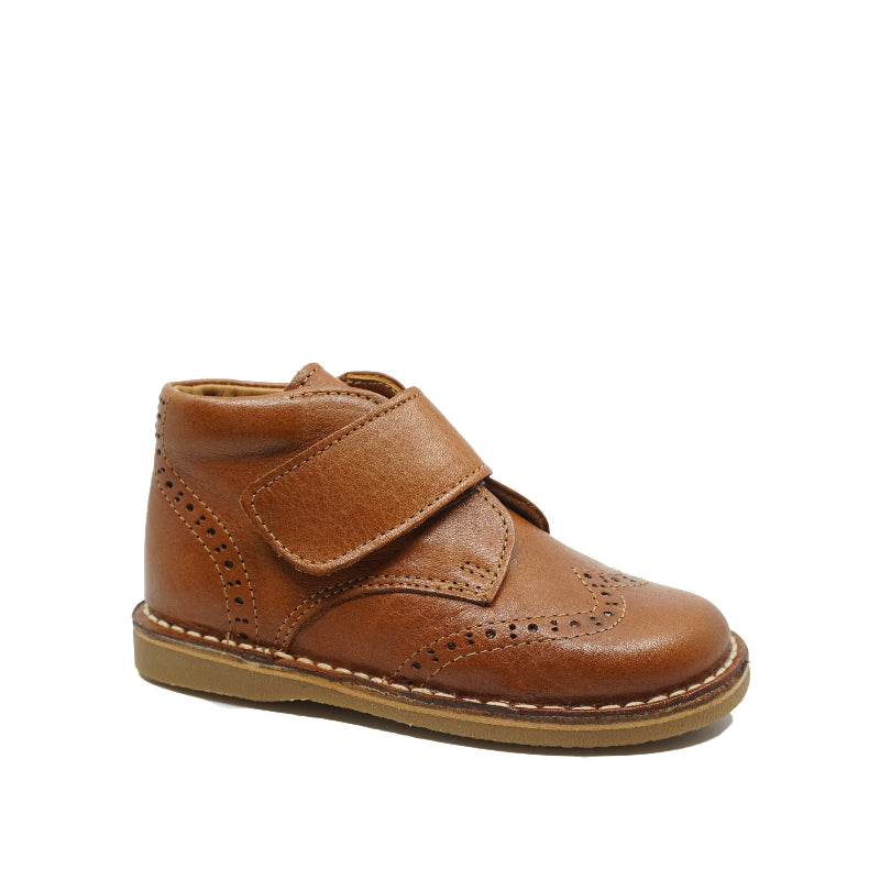 Chaussures Eli Velcro Cognac