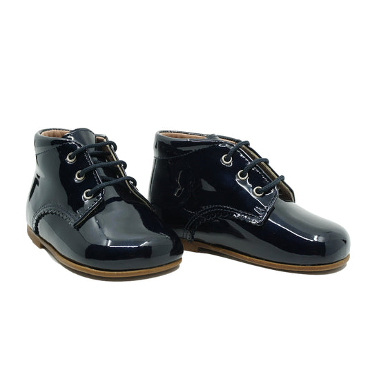 Eli Veterschoentje Donkerblauwe Lak