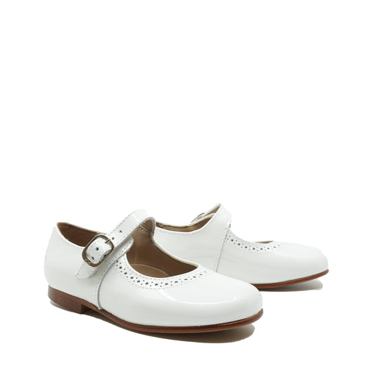 Chaussures Vernis Eli Blanc