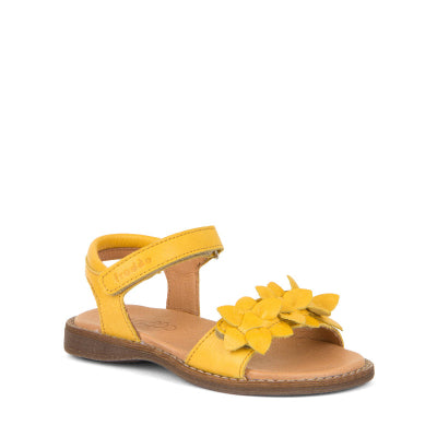 gele kindersandalen