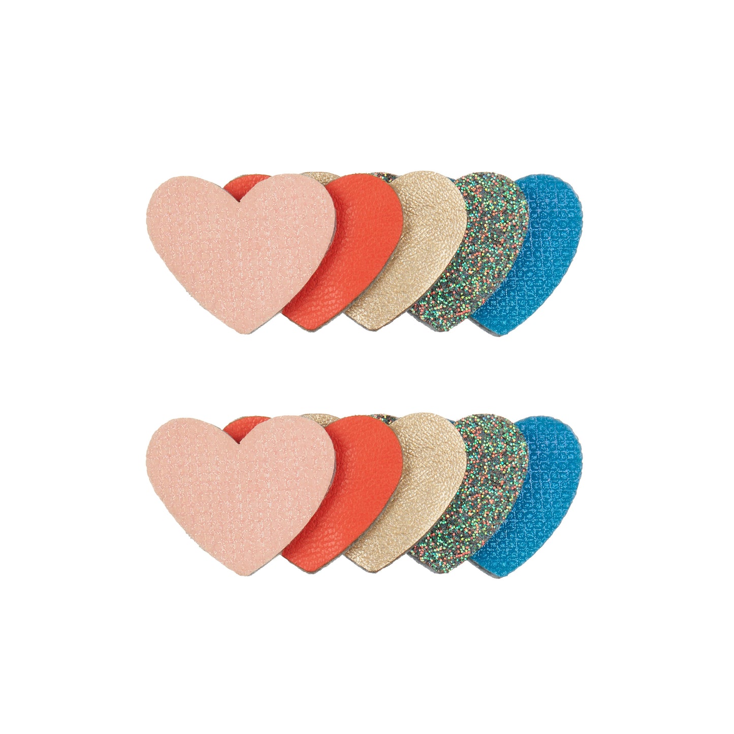 Mimi & Lula Layered heart clips