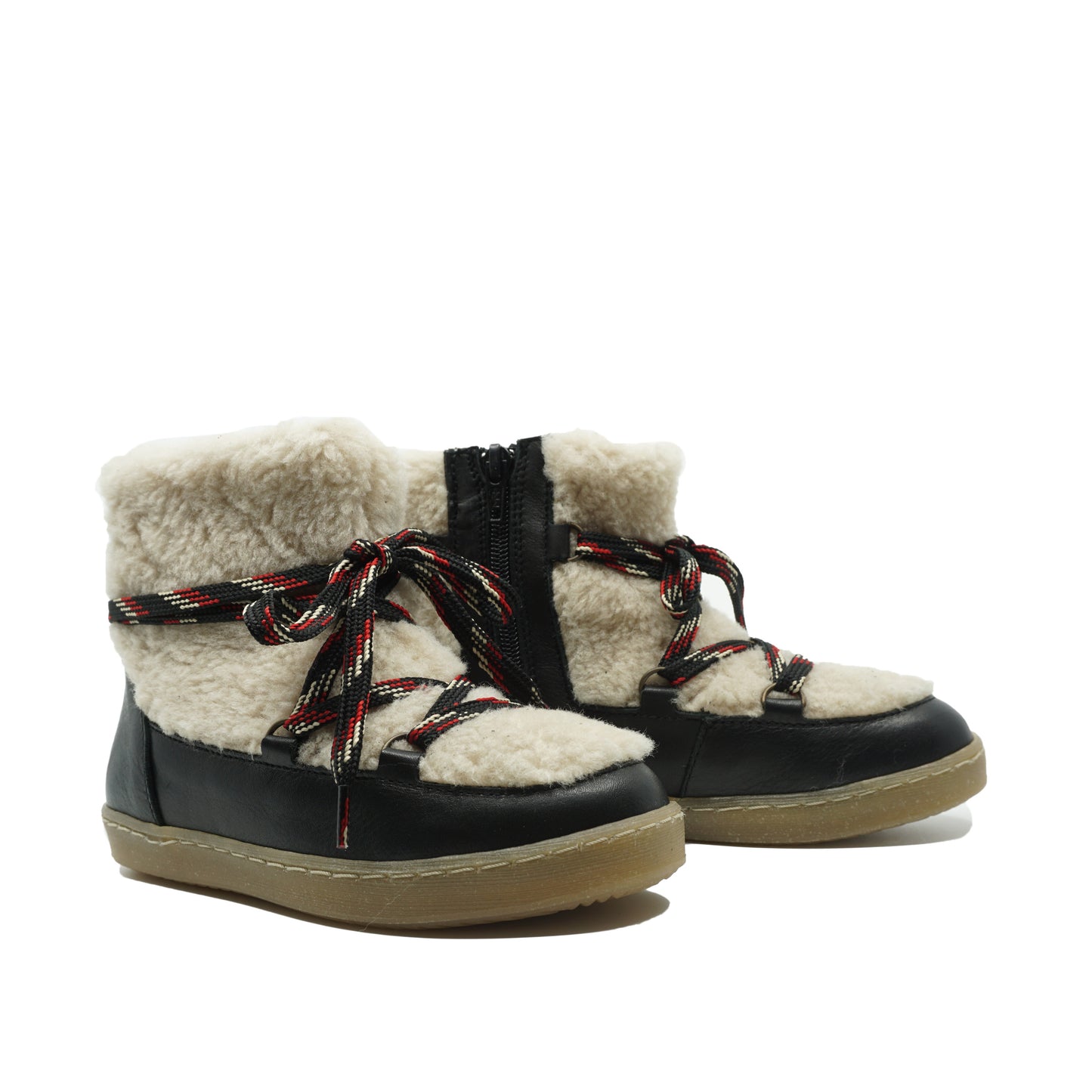 LMDI Bottes d'hiver Noir Teddy
